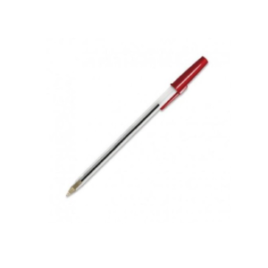 Esferográfica timeoffice cristal vermelho