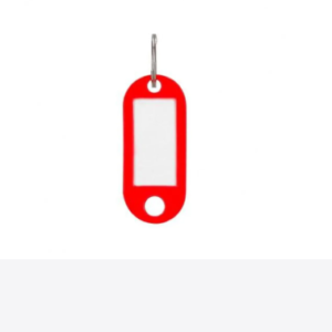 Porta chave vermelho