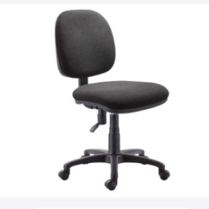 Cadeira Fabric High 1 Nível Desmontada Preta