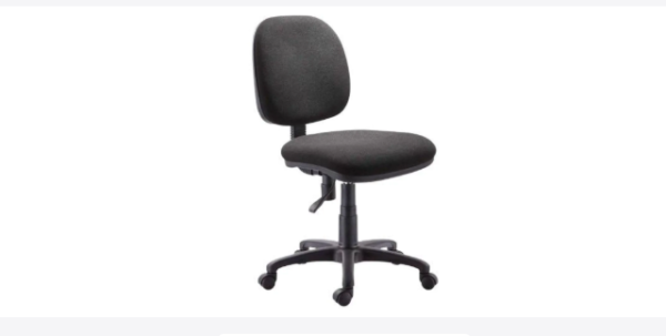 Cadeira Fabric High 1 Nível Desmontada Preta