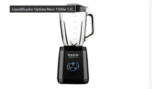Liquidificador Optima Nero 1500w 1.5L